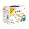 Quik Tea Unsweetened Turmeric Ginger Instant Chai Tea Latte - 40 Count (4 Boxes of 10 Each) - Preservative Free, All Natural Ingredients - 3 of 4