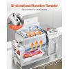 VEVOR Commercial Meat Tumbler Marinator, 20L Vacuum Tumbler Marinating Machine with Bidirectional Rotation and 3-Speed, Silver - 4 of 4
