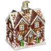 Old World Christmas Glass Blown Ornament for Christmas Tree, Christmastime Cottage - 2 of 4