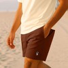 Dalix Astronaut Beach Short Embroidered Casual Pocket Mesh Drawcord Waist Mens - 4 of 4