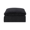 Meridian Furniture,Comfy Velvet Modular Ottoman - 3 of 4
