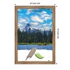 Amanti Art Owl Brown Narrow Wood Picture Frame - 4 of 4