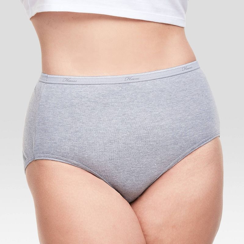 Hanes Women's Core Cotton Briefs Underwear 6pk - Multi, 4 of 6