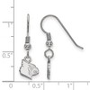 Black Bow Jewelry Sterling Silver Louisville Cardinals NCAA Dangle Earrings - 2 of 3