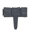 vidaXL Plastic Garden / Lawn Fence Stone Look 41 pcs 32.8' - 3 of 4