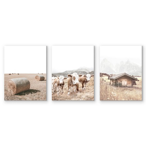 Americanflat 3 Piece 16x20 Wrapped Canvas Set - Utah National Park By  Artvir - Landscape Wall Art : Target