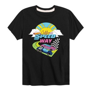 Boys' - Hot Wheels - California Speed Way Short Sleeve Graphic T-Shirt - 1 of 4