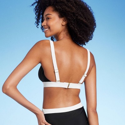 Photo 2 of (XS) Women's Wide Band Triangle Bikini Top - Shade & Shore™