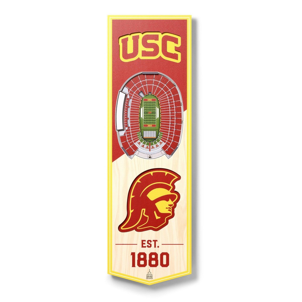 Photos - Other Decoration NCAA USC Trojans 6"x19" Stadium Banner