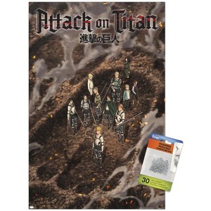Trends International Attack on Titan: The Final Season - Part 3 Teaser Unframed Wall Poster Prints - 1 of 4