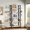 Kumasinova 5-Tier Corner Bookshelf,Freestanding Bookcase Storage Organizer for Living Room,Bedroom,Office,Kitchen,Bathroom - 2 of 4