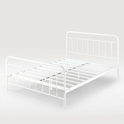 Full Florence Metal Platform Bed Frame White - Zinus