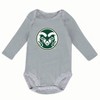 NCAA Colorado State Rams Boys' 2pk Long Sleeve Bodysuit - image 3 of 3