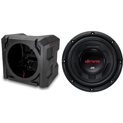SSV Works US-10U Universal 10" Subwoofer Enclosure with CW-DR104 10" 4-OHM DRVN series Subwoofer