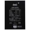 Rhodia Staplebound Notepad - Dot grid 80 sheets - 8 1/4 x 11 3/4 - Black cover - 4 of 4