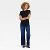 Women's High Waist Wide Leg Stretchy Knit Jeans with Front and Back Pockets - A New Day™ - 3 of 3