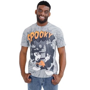 Disney Lion King Mickey Mouse Halloween Vintage Wash Matching Family T-Shirt Little Kid to Adult - 1 of 3