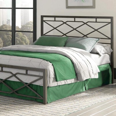 target iron bed king