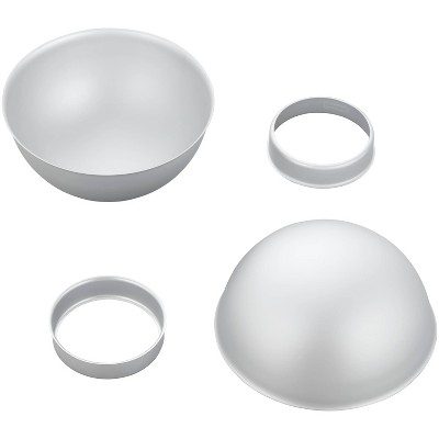 Round Aluminum Non-stick Sports Ball Cake Pan Set