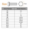 Unique Bargains Motorcycle Bicycle Car Repair Hex High Carbon Steel T-Handle Metric Socket Wrench - 4 of 4