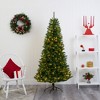 Nearly Natural 6.5-ft Green Valley Fir Artificial Christmas Tree with 350 Clear LED Lights 1125 Bendable Branches - 4 of 4