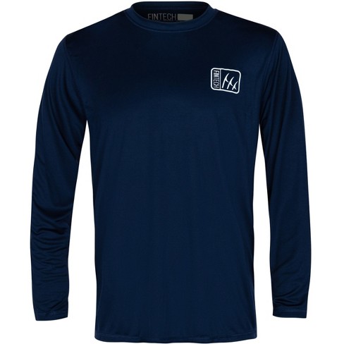 Fintech Freedom Box Sun Defender Uv Long Sleeve T-shirt - Xl - Dress Blues  : Target