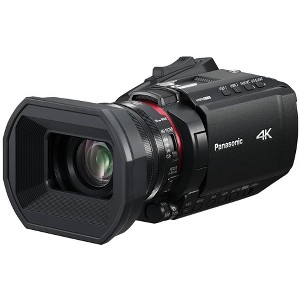 Panasonic X1200 4K Camcorder, Wide Angle Telephoto Lens with 24X Zoom, Hybrid O.I.S.,Lightweight Heat Dispersing Design, Eco Packaging - HC-X1200 - 1 of 4