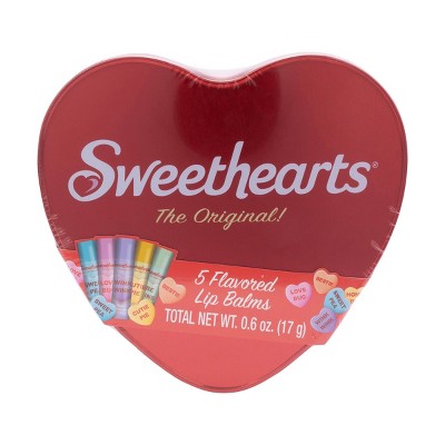 Sweethearts Lip Balm and Tin Set - 5pk