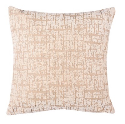 Adelia Pillow - Beige/Taupe - 18" x 18" - Safavieh