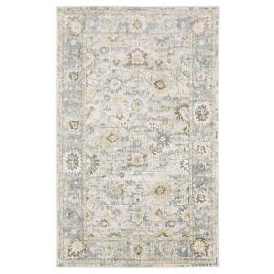 Oriental Weavers Windham WIN06 Ivory / Blue Indoor Area Rug - 2'6" x 10' - 1 of 4