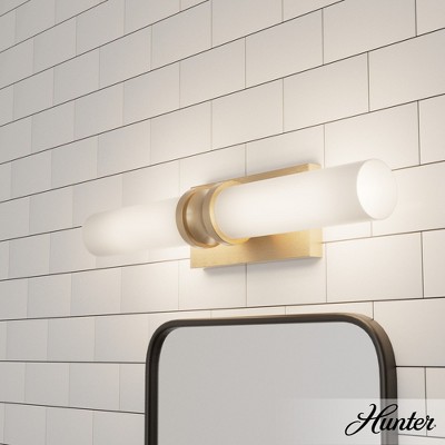 Hunter Fans 4.75" Lenlock Wall Light Alturas Gold Finish - Elegant Art Deco Design for Indoor Spaces, 3 of 10