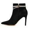 New York & Company Women's Georgette Bootie - 7.5, BLACK - 3 of 4