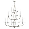 Livex Lighting Home Basics 24 - Light Chandelier in  Brushed Nickel - 2 of 4