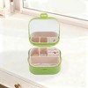 Unique Bargains Square Multi-Function with Mirror Jewelry Box Jewelry Organizer 1 Pc - 4 of 4