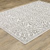 Oriental Weavers Montecito 2062H Grey/ White Indoor Area Rug - 3'3" x 5' - 3 of 3