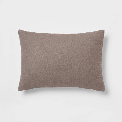 Oblong Boucle Color Blocked Decorative Throw Pillow - Threshold™ : Target