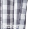 Buffalo Check Textured Grommet Window Curtain Pair, 2 Panels - 4 of 4