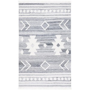 Kilim With Fringes KLM764 Flat weave Rugs - Safavieh - 1 of 4