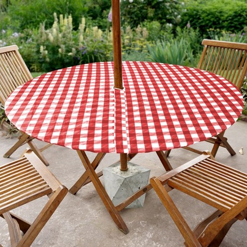 Patio table cover best sale with hole for umbrella