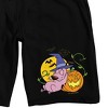 Courage the Cowardly Dog Halloween Men's Black Sleep Pajama Shorts - image 2 of 4