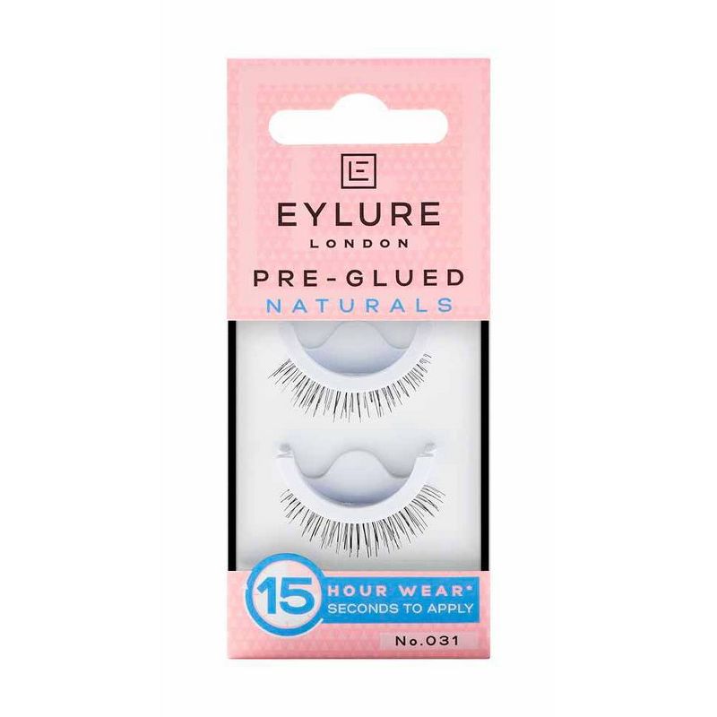 Eylure Pre-Glued Naturals No. 031 False Eyelashes - 1pr, 1 of 7
