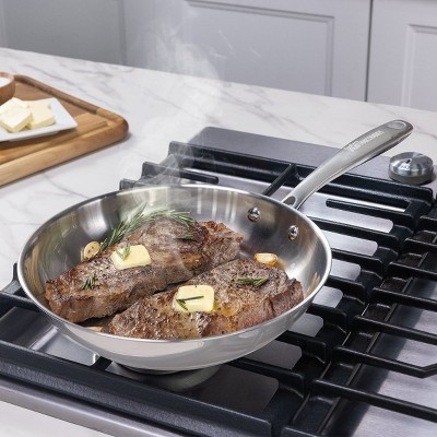 Guy Fieri's Flavortown 10.3" Stainless Steel Fry Pan