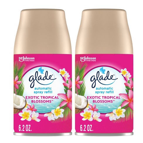 Glade Automatic Spray Air Freshener - Exotic Tropical Blossoms - 6.2oz/2pk - image 1 of 4