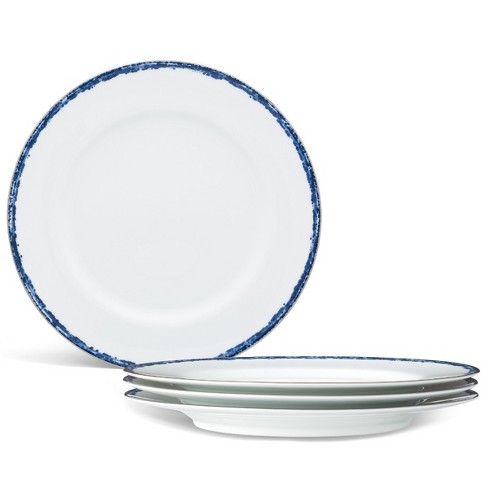 Noritake Blue Rill Set Of 4 Dinner Plates Target