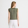 Lands' End Women's Blend Texture U Neck Vest Sweater - 2 of 4