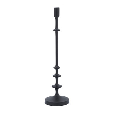 Metal Taper Candle Holder - Tall Decorative Aluminum Pillar Stand for Home, Bedroom & Office - Sturdy Base, Elegant Matte Design