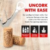 Chef Craft Combination Compact Corkscrew and Bottle Opener - Great for Travel and Camping - 3 of 4