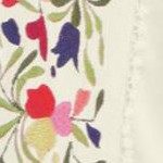 ivory boho floral