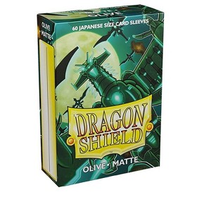 Dragon Shield Japanese Size Sleeves  Matte Olive 60CT - Card Sleeves Smooth & Tough - Compatible with Pokemon, Yu-Gi-Oh!, & More TCG, OCG - 1 of 4