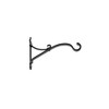 Wrought Iron Fleur De Lis Heavy Duty Wall Bracket Black Powder Coated Finish - Achla Designs - 2 of 4